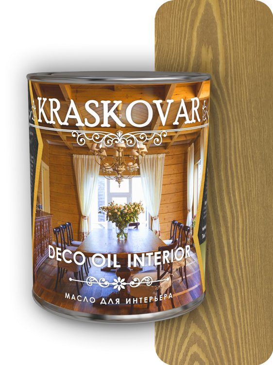 Масло для интерьера Kraskovar Deco Oil Interior Тоскана