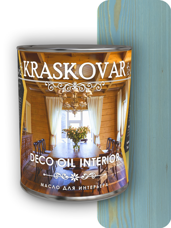 Масло для интерьера Kraskovar Deco Oil Interior Волна