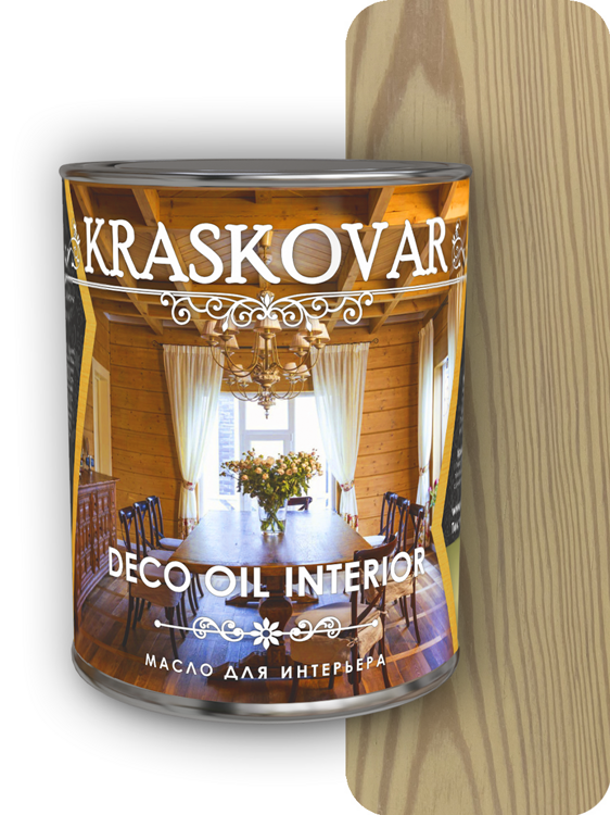 Масло для интерьера Kraskovar Deco Oil Interior Ваниль